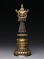 Stupa, Brass, Tibet