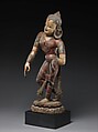 Goddess of Dance (Nrtyadevi), Wood with pigment, Nepal, Kathmandu Valley