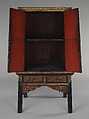 Manuscript Storage Cabinet, Wood with gold and lacquer, Thailand (Bangkok)