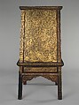 Manuscript Storage Cabinet, Wood with gold and lacquer, Thailand (Bangkok)