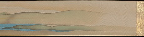 Six Jewel Rivers, Sakai Ōho (Japanese, 1808–1841), Six handscrolls; ink, color, and gold on silk, Japan