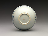 Bowl with Buddhist Assembly, Porcelain painted with cobalt blue under a transparent glaze (Jingdezhen ware), China