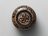 Round Box and Cover, Lacquer, China