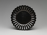 Ten dishes with chrysanthemum petal rim, Lacquer, China