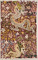 Tapestry with Dragons and Flowers, Silk tapestry (kesi), Eastern Central Asia