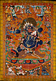 Yamantaka, Destroyer of the God of Death, Distemper on cloth, Tibet