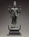 Standing Vishnu, Copper alloy, India (Tamil Nadu)