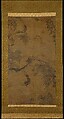 Grapevine in the Wind, Unidentified artist, Hanging scroll; ink on silk, Korea