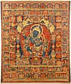 Acala, The Buddhist Protector, Distemper and gold on cloth, Nepal, Kathmandu Valley