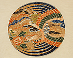 Medallion, Gold-wrapped silk (kesi), China