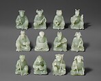 Twelve animals of the Chinese zodiac, Jade (nephrite), China