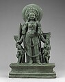 Four-Armed Goddess, possibly Sarada, Chlorite schist, India (Jammu and Kashmir, ancient kingdom of Kashmir)