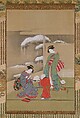 Painting the Eyes on a Snow Rabbit

, Isoda Koryūsai  Japanese, Hanging scroll; ink and color on silk, Japan