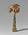Tuning Key for a Zither, Bronze, North China