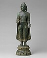 Buddha Offering Protection, Copper alloy, India (Tamil Nadu, Nagapattinam)