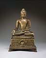 Seated Buddha | India | post–Gupta period, later Sarnath style | The ...