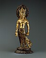 Avalokiteshvara, the Bodhisattva of Infinite Compassion, Gilt-copper alloy, Nepal (Kathmandu Valley)