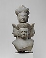 Bust of Five-Headed Shiva, Stone, Cambodia
