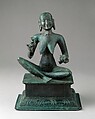 Karaikkal Ammaiyar, Shaiva Saint, Copper alloy, India (Tamil Nadu)