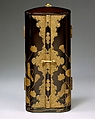 Portable Shine (zushi) with Batō Kannon, the Horse-headed Bodhisattva of Compassion, Fruitwood with lacquer, pigments, gold, metal fittings , Japan