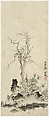 Landscapes, Figures, and Flowers, Chen Hongshou (Chinese, 1598/99–1652), Album of twelve leaves; ink and color on paper, China
