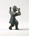 Standing figure, Bronze, China
