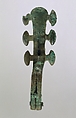 Fitting, Bronze inlaid with turquoise, China