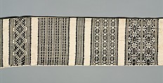 Ensemble, (a–c, e–i) cotton
(d) bast fiber, China (Miao)