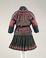 Ensemble, (a, b) cotton
(c) silk, cotton, China (Hmong)