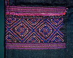 Ensemble, (a–c) cotton
(d) silk, cotton, China (Miao)