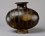 Cocoon-Shaped Vessel

, Earthenware with incised decoration and burnishing, China