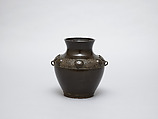 Archaistic jar-form vase, Copper alloy, China