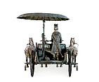 Chariot Model (Modern Replica), Bronze with pigments, China