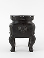Daoist ritual cauldron, Copper alloy, China