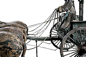 Chariot Model (Modern Replica), Bronze with pigments, China