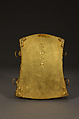 Inkstone and stand, Gilt bronze, China