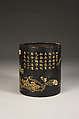 Brush holder with 