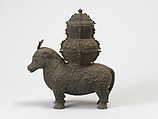 Ritual vessel (xizun), Copper alloy, China