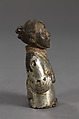 Elephant and Groom, Gilt and silvered bronze, China