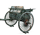 Chariot Model (Modern Replica), Bronze with pigments, China