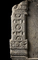 Ayaka panel with depiction of an Andhra stupa, Limestone, India, Dhulikatta Great Stupa, Karimnagar district, Telangana