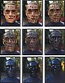 Family Tree, Zhang Huan (Chinese, born Anyang, 1965), Nine chromogenic prints, China