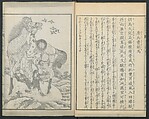 Illustrations of Chinese Poems Chosen from Toshisen's Book (Tōshisen ehon) 唐詩撰畫本, Katsushika Hokusai 葛飾北斎 (Japanese, Tokyo (Edo) 1760–1849 Tokyo (Edo)), Five volumes; ink on paper, Japan