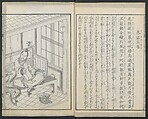 Illustrations of Chinese Poems Chosen from Toshisen's Book (Tōshisen ehon) 唐詩撰畫本, Katsushika Hokusai 葛飾北斎 (Japanese, Tokyo (Edo) 1760–1849 Tokyo (Edo)), Five volumes; ink on paper, Japan