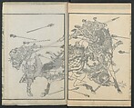 Illustrations of Chinese Poems Chosen from Toshisen's Book (Tōshisen ehon) 唐詩撰畫本, Katsushika Hokusai 葛飾北斎 (Japanese, Tokyo (Edo) 1760–1849 Tokyo (Edo)), Five volumes; ink on paper, Japan