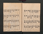 Illustrated Encyclopedia of China (Morokoshi kinmō zui) 唐土訓蒙図彙, Tachibana Morikuni 橘守国 (Japanese, 1679–1748), Set of two woodblock printed books; ink on paper, Japan
