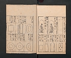 Illustrated Encyclopedia of China (Morokoshi kinmō zui) 唐土訓蒙図彙, Tachibana Morikuni 橘守国 (Japanese, 1679–1748), Set of two woodblock printed books; ink on paper, Japan
