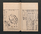 Illustrated Encyclopedia of China (Morokoshi kinmō zui) 唐土訓蒙図彙, Tachibana Morikuni 橘守国 (Japanese, 1679–1748), Set of two woodblock printed books; ink on paper, Japan