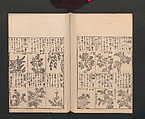 Illustrated Encyclopedia of China (Morokoshi kinmō zui) 唐土訓蒙図彙, Tachibana Morikuni 橘守国 (Japanese, 1679–1748), Set of two woodblock printed books; ink on paper, Japan