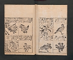 Illustrated Encyclopedia of China (Morokoshi kinmō zui) 唐土訓蒙図彙, Tachibana Morikuni 橘守国 (Japanese, 1679–1748), Set of two woodblock printed books; ink on paper, Japan